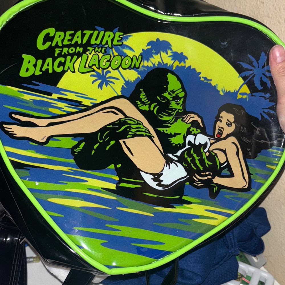 Creature from the Black Lagoon Heart-Shaped Bag